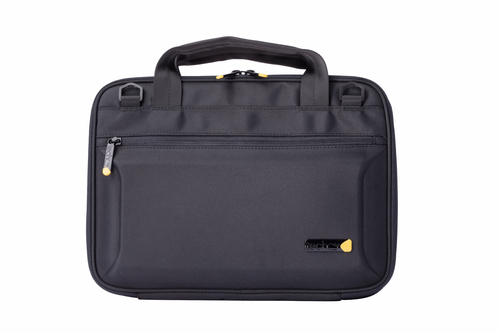 (Available May-25) Techair 11-1'' Universal Chromebook Work-in case. Includes screen clips that let you use it without removing from case. It comes with EVA protective front and rear panels; screen clips; carry handles; shoulder strap; front pocket for yo – Tech Air