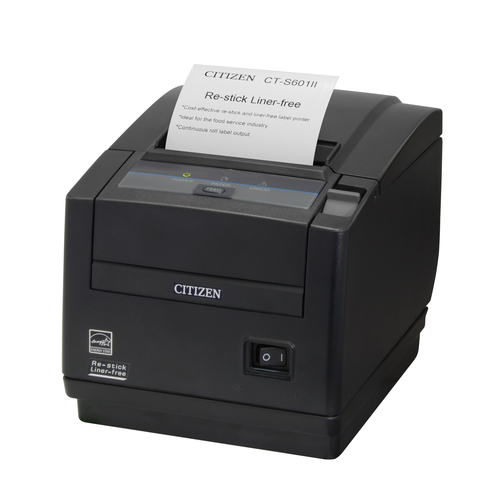 CT-S601IIR PRNT RESTICK/LINER FREE NO TERFACE BLACK – Citizen Systems