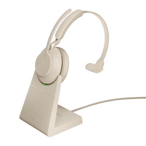 Jabra Evolve2 65 UC Mono Stand Beige – GN