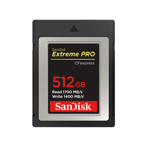 SDCFEXPRESS 512GB EXTREME PRO 1700MB/S R 1400MB/S W 4X6 – SanDisk