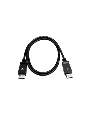 DISPLAYPORT 1.4 CABLE 1M 3.3FT DP CABLE 32.4 GBPS 8K UHD 1M BLK – V7