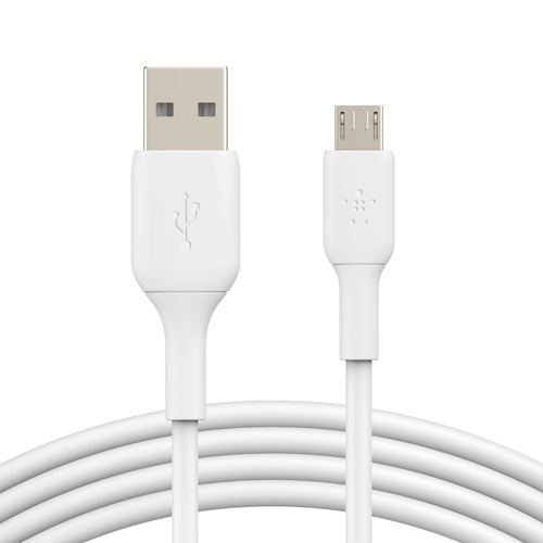 MICRO-USB/USB-A CABLE PVC 1M WHITE – Belkin Components