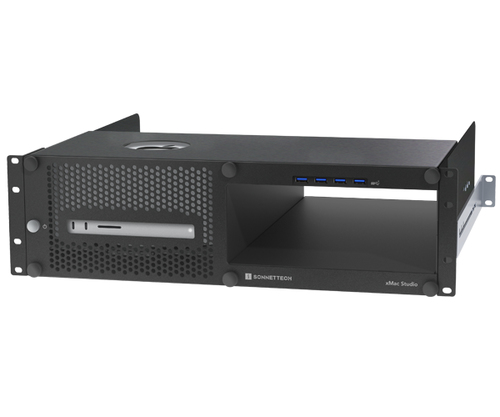 Pro 3U Rackmount Enclosure with Thunderbolt to PCIe Card Expansion System for Mac Studio with No Module – Sonnet