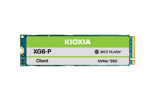 KIOXIA XG6-P Series KXG60PNV2T04 - Solid state drive - encrypted - 2048 GB - internal - M.2 2280 - PCI Express 3.0 x4 (NVMe) – KIOXIA