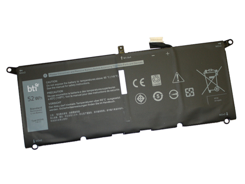 G8VCF compatible 52Wh 4-cell battery for DELL XPS – Battery Technology