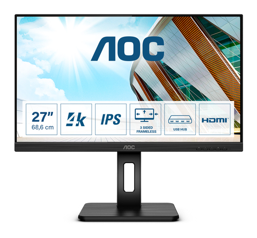 AOC U27P2 27 INCH IPS 4K Async MM HA – AOC