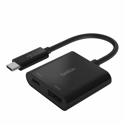 USB-C TO HDMI-ADAPTER 60W PD BLACK – Belkin Components