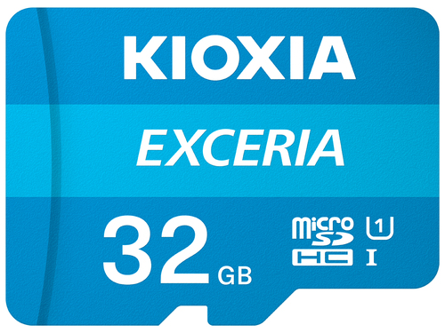 Kioxia 32GB Exceria U1 Class 10 microSD – KIOXIA