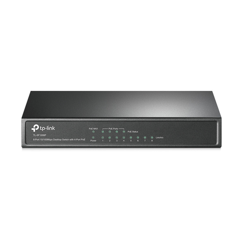 TP-Link 8-Port PoE Switch 4 PoE Ports V5 – TP-Link