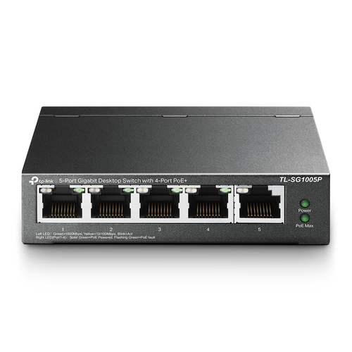 TP-Link 5-Port GB Desktop Switch 4 PoE – TP-Link