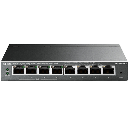 TP-Link 8-Port Ggbt Easy Smrt Swtch V2 – TP-Link