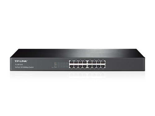 TP-Link 16-port 10/100M Switch.19'' Rack – TP-Link