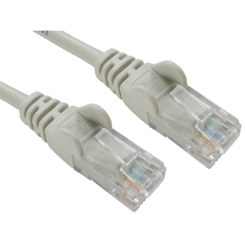 10M NETWORK 5E MOULDED BOOT GREY – Cables Direct
