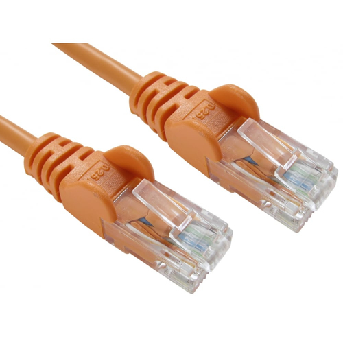3M NETWORK 5E MOULDED BOOT-ORANGE- – Cables Direct
