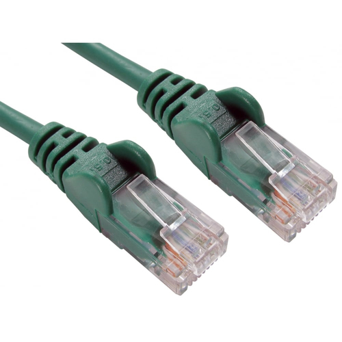 2M NETWORK 5E MOULDED BOOT GREEN – Cables Direct