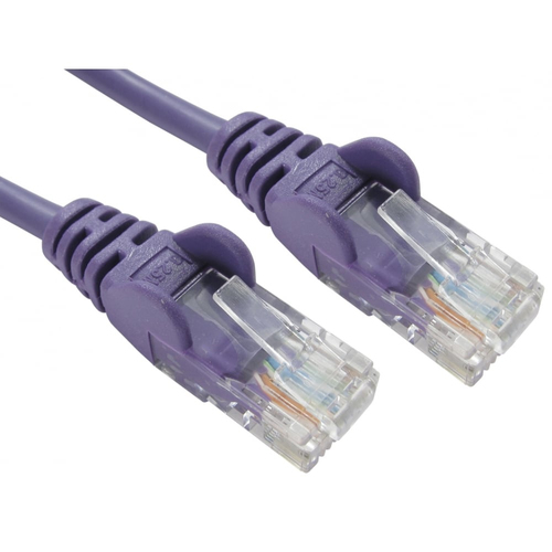 1M NETWORK 5E MOULDED BOOT VIOLET – Cables Direct