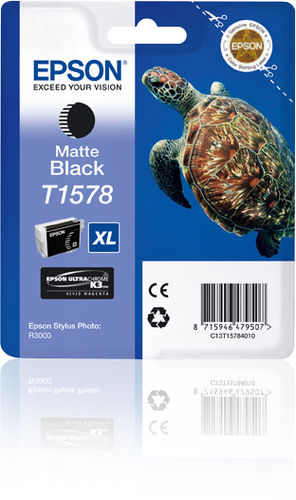 INK CART TORTUE MAT BLACK FOR EPSON STYLUS PHOTO R3000 – Epson
