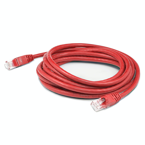 7FT RJ-45 (MALE) TO RJ-45 (MALE) STRAIGHT RED CAT6A UTP PV – AddOn