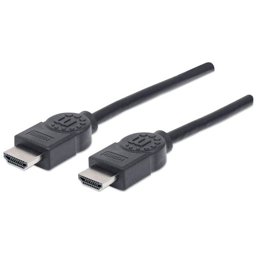 HDMI CABLE ETHERNET 5M 4K/30HZ -MALE/MALE BLACK POLYBAG – INTELLINET