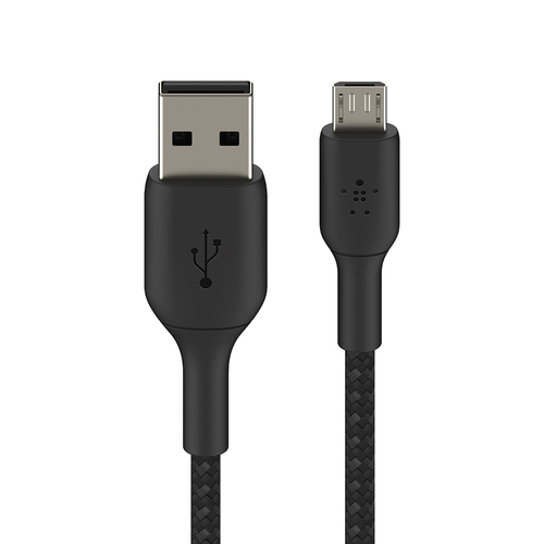 BOOST CHARGE MICRO-USB TO USB-A CABLE BRAIDED 1M BLACK – Belkin Components