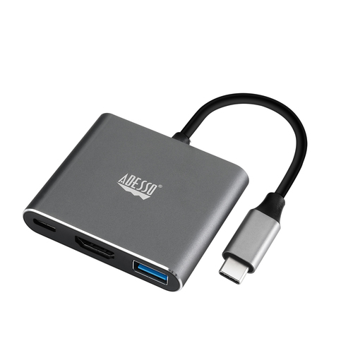 3-IN-1 USB-C MULTIPORT DOCKING STATION – Adesso
