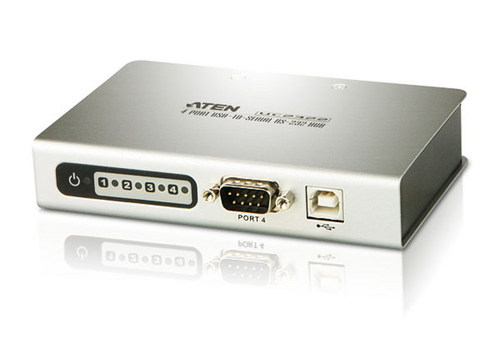 4 Port USB-to-Serial RS-232 Hub – ATEN
