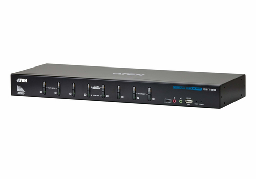 8-Port USB DVI Dual-Link KVM Switch, Audio – ATEN