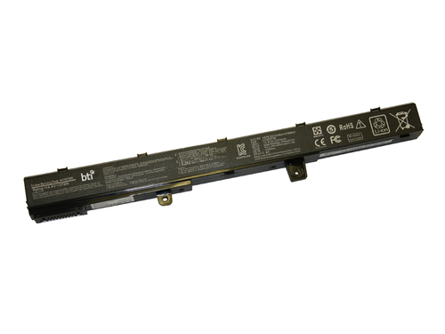 Replacement 4 cell battery for Asus X451 X551 replacing OEM part numbers A41N1308 A31N1319 0B110-00250700 0B110-00250100 // 14.8V 2500mAh 37Wh – Battery Technology