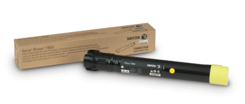HIGH CAPACITY YELLOW TONER CARTRIDGE PHASER 7800 PRTER – Xerox