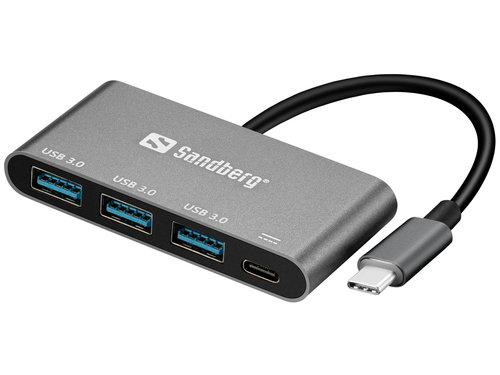 USB-C TO 3 X USB 3.0 CONVERTER – Sandberg