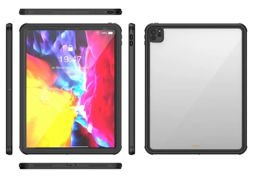 iPad Pro 12.9 4th Gen IP68 Infection Control - Black – JLC