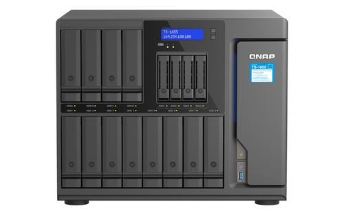 TS-1655-8G 16Bay8GBDDR42x2.5GbE 4x USB3.2 Gen I sing PSU 550 W – Qnap
