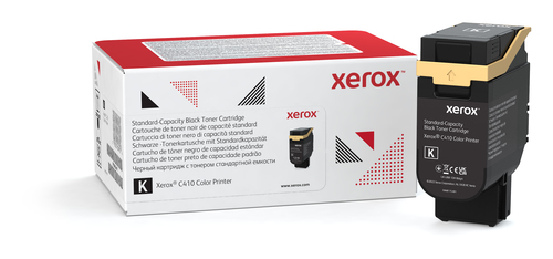 GENUINE XEROX BLACK STANDARD CAPACITY TONER CARTRIDGE FOR THE XEROX C410 (USE & – Xerox