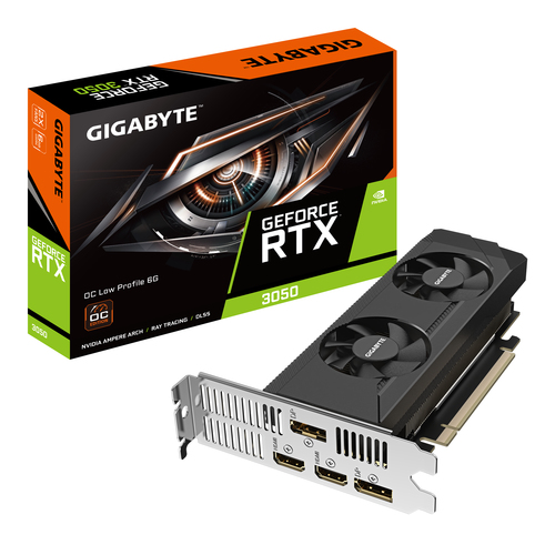 GPU NV 3050 Low Profile OC 6G Fan – Gigabyte Technology