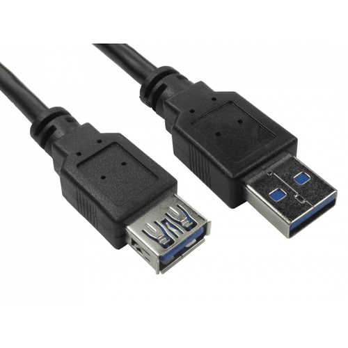 5MTR BLACK USB3.0 M/F EXTENSION CAB – Cables Direct