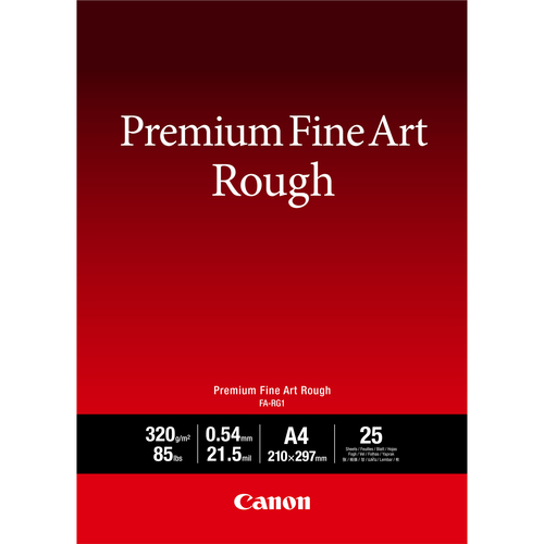 PREM FINEART ROUGH A4 25 SHEETS FA-RG1 A4 25 UNI – Canon