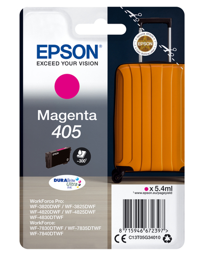 SINGLEPACK MAGENTA 405 DURABRITE ULTRA K – Epson