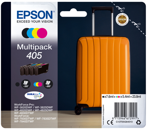 MULTIPACK 4-COLOURS 405 DURABRITE ULTRA K – Epson