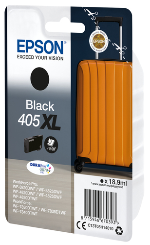 SINGLEPACK BLACK 405XL DURABRITE ULTRA K – Epson