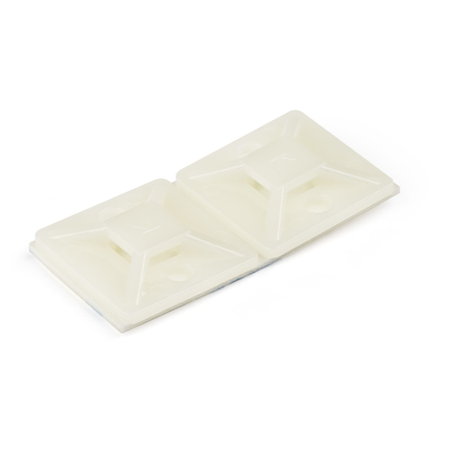100 PACK OF SELF-ADHESIVE CABLE TIE MOUNTS MED – StarTech.com