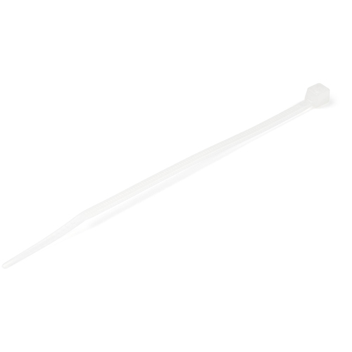 100 PACK 4 CABLE TIES -WHITE NYLON ZIP TIE WRAPS UL TAA – StarTech.com
