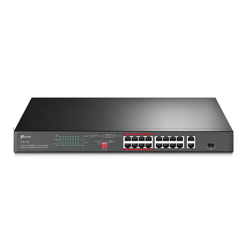TP-Link 16-Port 2Port GgbtRackSwtch PoE+ – TP-Link