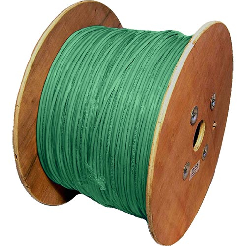 Cat5e Green U/UTP PVC 24AWG Stranded Patch Cable 500m Reel – Cablenet
