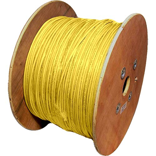 Cat6 Yellow F/UTP LSOH 26AWG Stranded Patch Cable 500m Reel – Cablenet