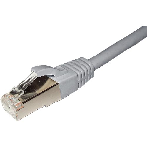3m Cat6 RJ45 Grey F/UTP LSOH 26AWG Snagless Booted Patch Lead – Cablenet