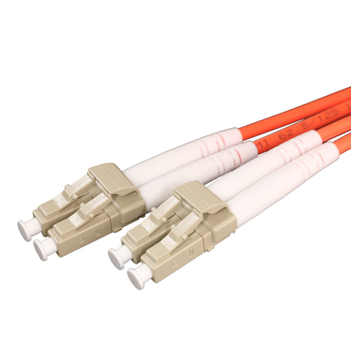 10m OM1 62.5/125 LC-LC Duplex Orange LSOH Fibre Patch Lead – Cablenet