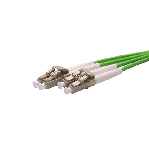 2m OM5 50/125 LC-LC Duplex Lime Green LSOH Fibre Patch Lead – Cablenet
