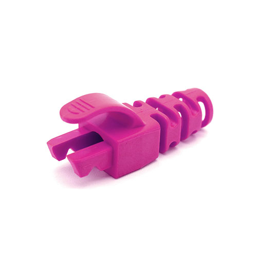 RJ45 Snagless Strain Relief Flush Boot Pink 6.5mm – Cablenet