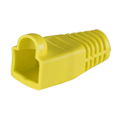 RJ45 Cat6a Boot Yellow 6.5mm – Cablenet