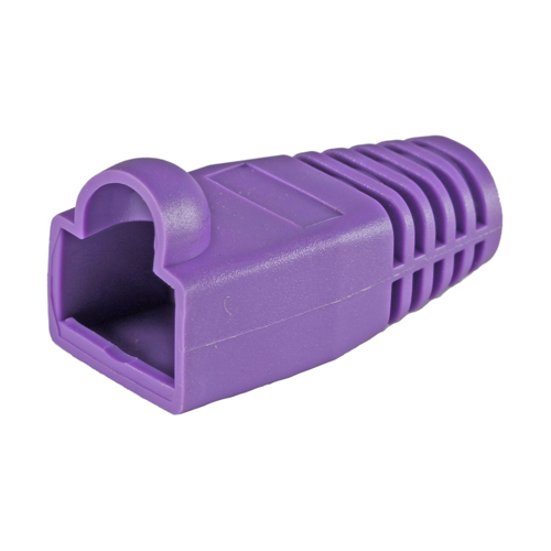 RJ45 Cat6a Boot Violet 6.5mm – Cablenet